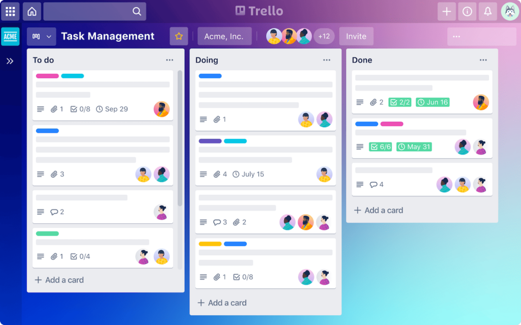 Trello: ระบบ Kanban Board ออนไลน์